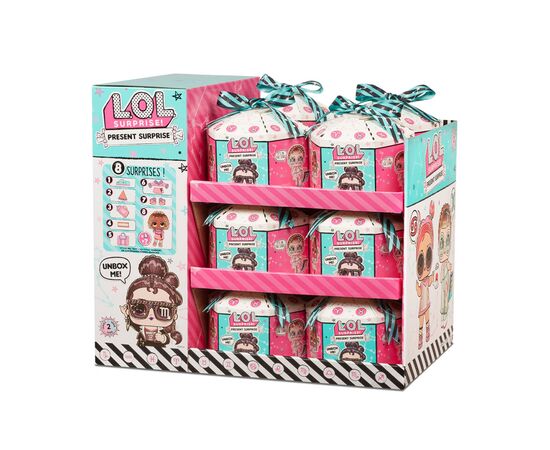 Кукла L.O.L. Surprise! серии Present Surprise S2 Подарок в ассортименте 1 шт (572824), изображение 7 Кукла L.O.L. Surprise! серии Present Surprise S2 Подарок в ассортименте 1 шт (572824), изображение 7
