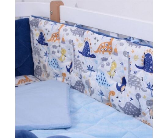 Детский постельный набор Верес Velour Dino 5 едениц (218.03), изображение 4 Детский постельный набор Верес Velour Dino 5 едениц (218.03), изображение 4