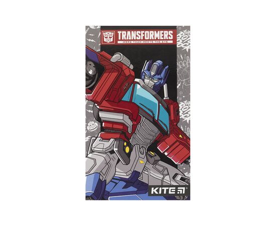 Блокнот Kite Transformers 50 листів, А6 нелінований (TF21-195), зображення 4