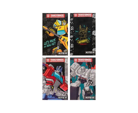 Блокнот Kite Transformers 50 листів, А6 нелінований (TF21-195)