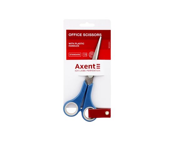 Ножницы Axent Standard, 17 см, синие (6215-02-A), изображение 2 Ножницы Axent Standard, 17 см, синие (6215-02-A), изображение 2