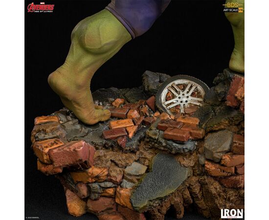 Фигурка для геймеров ABYstyle MARVEL Hulk Avangers: Endgame art scale 1/10 (MARCAS31820-10), изображение 3 Фигурка для геймеров ABYstyle MARVEL Hulk Avangers: Endgame art scale 1/10 (MARCAS31820-10), изображение 3