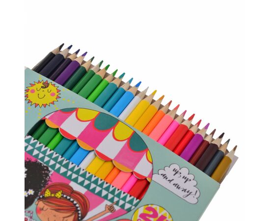 Карандаши цветные Yes Rachel Balloon 24 цв (290547), изображение 2 Карандаши цветные Yes Rachel Balloon 24 цв (290547), изображение 2