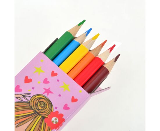 Карандаши цветные Yes Rachel Ballerina 6 цв (290519), изображение 2 Карандаши цветные Yes Rachel Ballerina 6 цв (290519), изображение 2