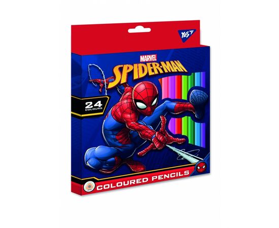 Олівці кольорові Yes Marvel 24 кол. (290601)