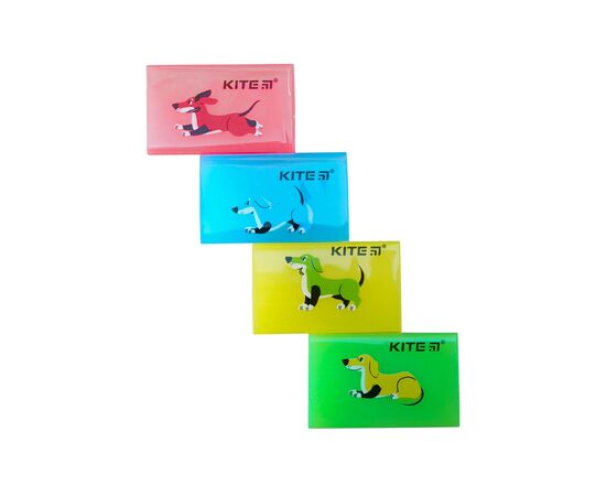 Гумка Kite кольорова Dogs, асорті (K22-026)