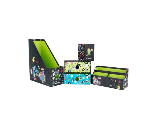 Настольный набор Kite tokidoki, 4 предмета, картон (TK22-357), изображение 3 Настольный набор Kite tokidoki, 4 предмета, картон (TK22-357), изображение 3
