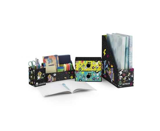 Настольный набор Kite tokidoki, 4 предмета, картон (TK22-357)