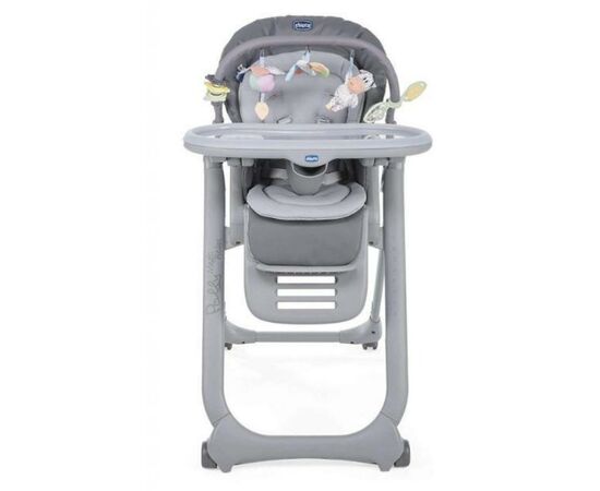Стульчик для кормления Chicco Polly Magic RELAX серый (79502.21), изображение 4