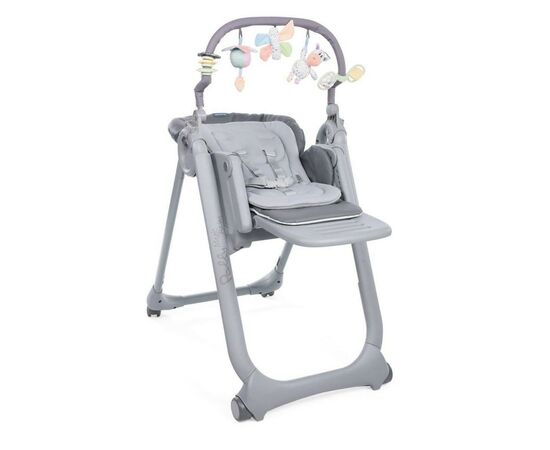 Стілець для годування Chicco Polly Magic RELAX сірий (79502.21)