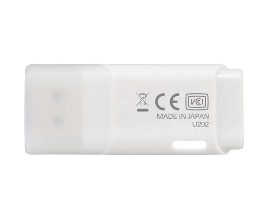 USB флеш накопитель Kioxia 32GB U202 White USB 2.0 (LU202W032GG4), изображение 2