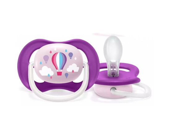 Пустышка Philips AVENT Ultra Air I love... для девочек 6-18 мес (SCF080/04), изображение 2 Пустышка Philips AVENT Ultra Air I love... для девочек 6-18 мес (SCF080/04), изображение 2