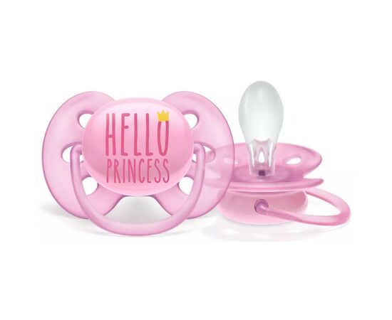 Пустышка Philips AVENT Ultra Soft для девочек 6-18 мес (SCF223/02), изображение 2 Пустышка Philips AVENT Ultra Soft для девочек 6-18 мес (SCF223/02), изображение 2