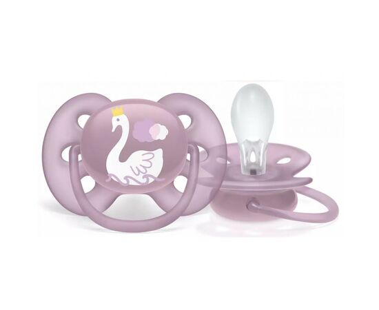 Пустышка Philips AVENT Ultra Soft для девочек 6-18 мес (SCF223/02), изображение 3 Пустышка Philips AVENT Ultra Soft для девочек 6-18 мес (SCF223/02), изображение 3