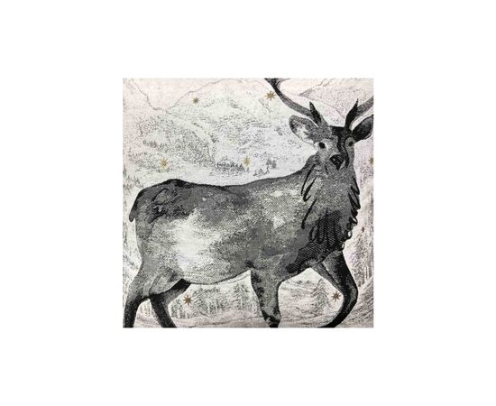 Наволочка Прованс Black Night Олень 45х45 см (4823093436251), изображение 3 Наволочка Прованс Black Night Олень 45х45 см (4823093436251), изображение 3