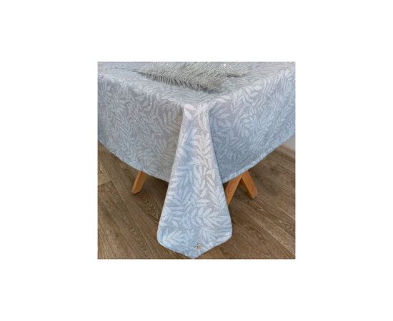 Скатерть Прованс Эльза Серое серебро круглая D 200 см (4823093425651), изображение 3 Скатерть Прованс Эльза Серое серебро круглая D 200 см (4823093425651), изображение 3