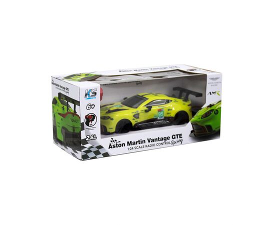 Радиоуправляемая игрушка KS Drive Aston Martin New Vantage GTE (1:24, 2.4Ghz, зеленый) (124RAMG), изображение 10 Радиоуправляемая игрушка KS Drive Aston Martin New Vantage GTE (1:24, 2.4Ghz, зеленый) (124RAMG), изображение 10