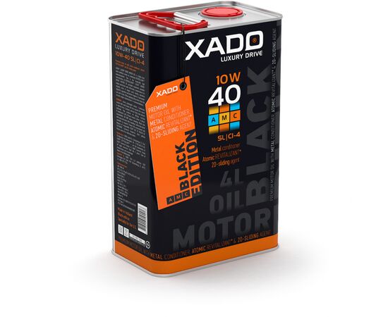 Моторное масло Xado 10W-40 SL/CI-4 АМС black edition  4л (ХА 22275)