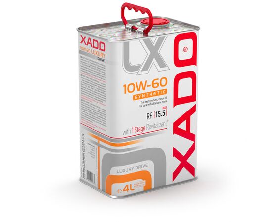Моторное масло Xado 10W-60 XADO Luxury Drive 4л (ХА 20276)