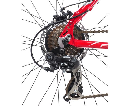 Велосипед Corrado Fortun 26" рама-18,5" Al Black/Blue (0311), зображення 3 Велосипед Corrado Fortun 26" рама-18,5" Al Black/Blue (0311), зображення 3