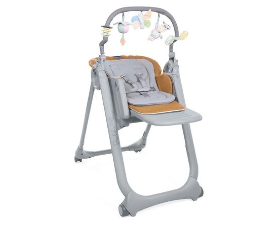 Стульчик для кормления Chicco Polly Magic Relax New, light gray (79502.61)