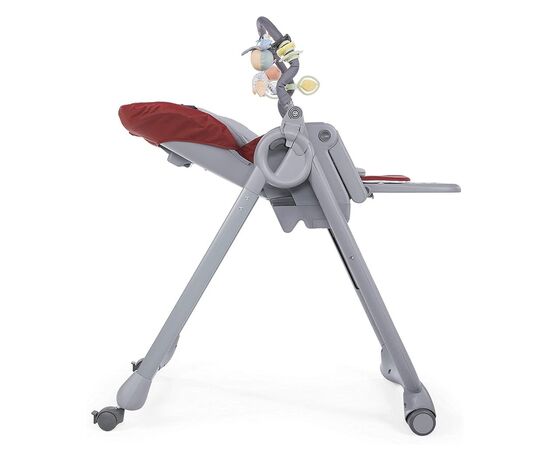 Стульчик для кормления Chicco Polly Magic Relax New, dark grey (79502.64), изображение 3 Стульчик для кормления Chicco Polly Magic Relax New, dark grey (79502.64), изображение 3