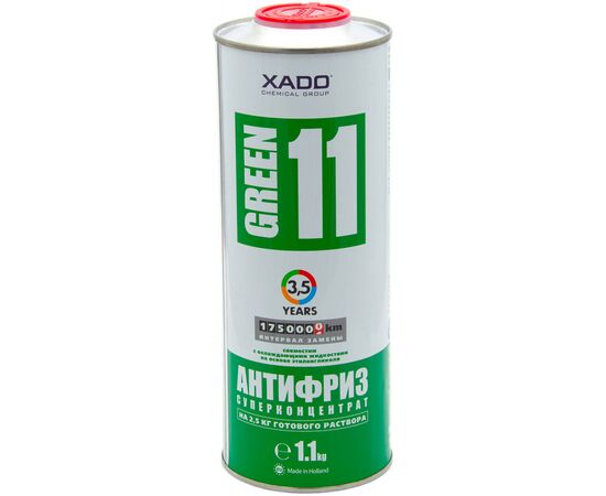 Антифриз Xado Green 11 1,1 кг (XA 50004_)