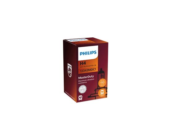 Автолампа Philips 13342MDC1 H4 24V 75/70W MasterDuty (2453)