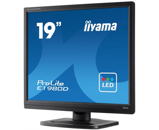 Монітор iiyama E1980D-B1, зображення 4 Монітор iiyama E1980D-B1, зображення 4