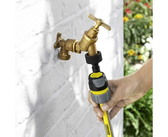 Коннектор для шланга Karcher универсальный премиум 1/2-5/8-3/4 (2.645-195.0), изображение 2 Коннектор для шланга Karcher универсальный премиум 1/2-5/8-3/4 (2.645-195.0), изображение 2