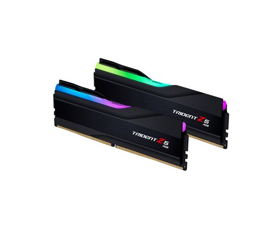 Модуль памяти для компьютера DDR5 32GB (2x16GB) 6000 MHz Trident Z5 RGB Black G.Skill (F5-6000J4040F16GX2-TZ5RK)