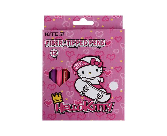 Фломастери Kite Hello Kitty , 12 кольорів (HK21-047)
