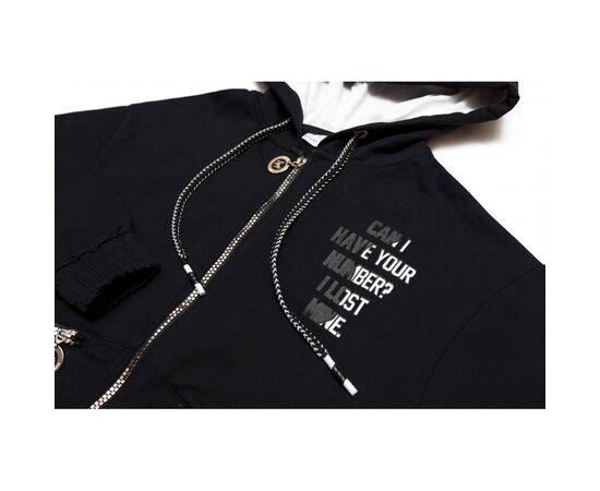 Спортивный костюм A-Yugi с капюшоном (7050-152G-black), изображение 7 Спортивный костюм A-Yugi с капюшоном (7050-152G-black), изображение 7