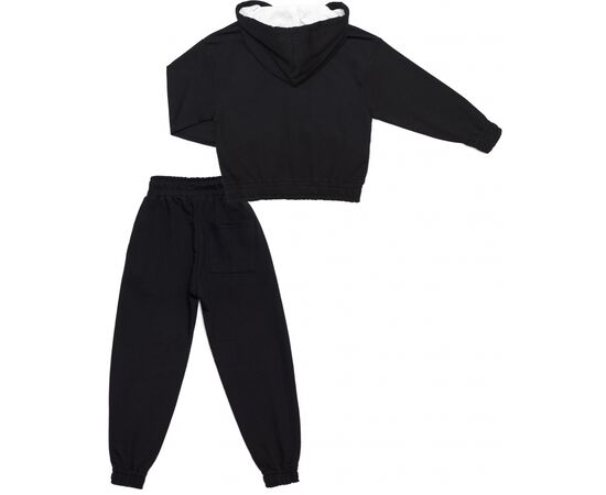 Спортивный костюм A-Yugi с капюшоном (7050-158G-black), изображение 4 Спортивный костюм A-Yugi с капюшоном (7050-158G-black), изображение 4