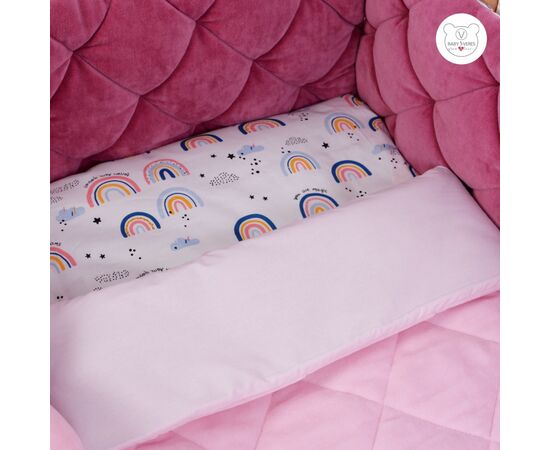 Дитячий постільний набір Верес Velour Rainbow (5 од.) (218.04), зображення 3 Дитячий постільний набір Верес Velour Rainbow (5 од.) (218.04), зображення 3
