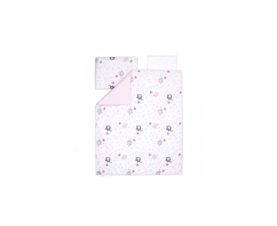 Дитячий постільний набір Верес Elephant family pink (6 од.) (208.05), зображення 2 Дитячий постільний набір Верес Elephant family pink (6 од.) (208.05), зображення 2