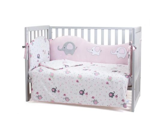 Детский постельный набор Верес Elephant family pink (6 ед.) (208.05)