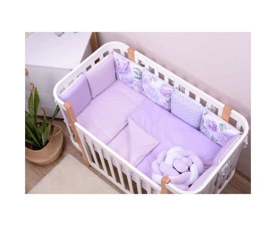 Детский постельный набор Верес Lilac Peonies (6 ед) (220.42), изображение 3 Детский постельный набор Верес Lilac Peonies (6 ед) (220.42), изображение 3