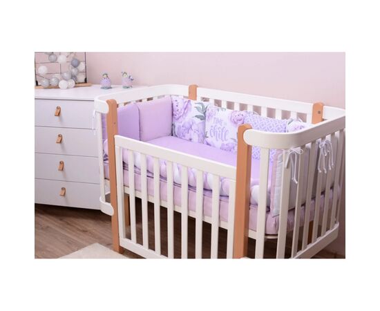 Детский постельный набор Верес Lilac Peonies (6 ед) (220.42), изображение 4 Детский постельный набор Верес Lilac Peonies (6 ед) (220.42), изображение 4