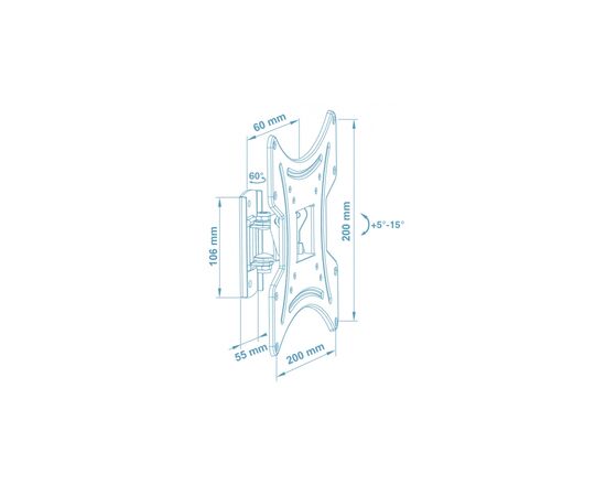 Кронштейн Walfix R-323B, изображение 2 Кронштейн Walfix R-323B, изображение 2