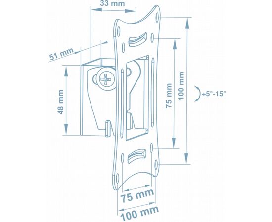 Кронштейн Walfix R-213B, изображение 2 Кронштейн Walfix R-213B, изображение 2