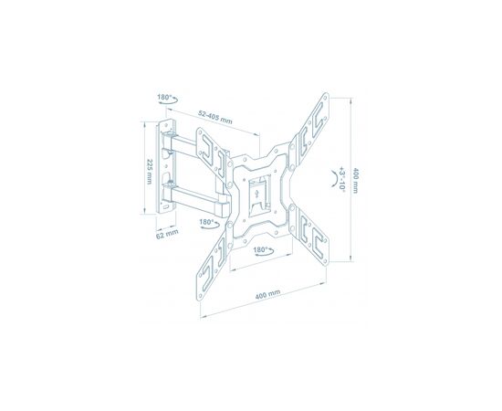 Кронштейн Walfix R-393B, изображение 2 Кронштейн Walfix R-393B, изображение 2