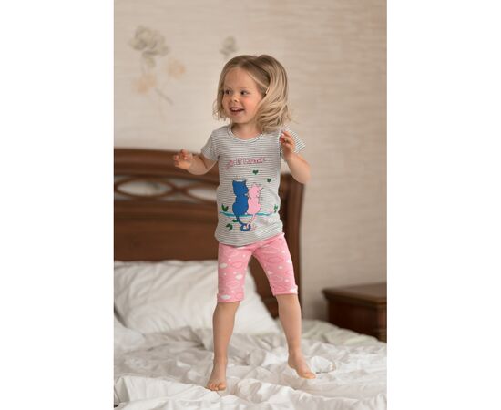 Пижама Matilda с котиками (12311-2-92G-pink), изображение 4 Пижама Matilda с котиками (12311-2-92G-pink), изображение 4