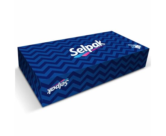 Салфетки косметические Selpak трехслойные 100 шт. (8690530132016)