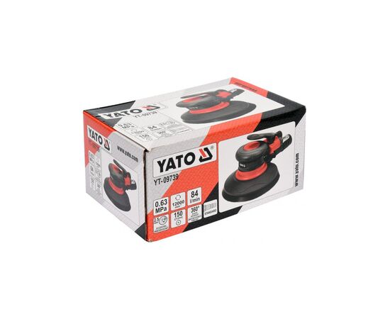 Шліфувальна машина Yato пневматична YT-09739 (YT-09739), зображення 3 Шліфувальна машина Yato пневматична YT-09739 (YT-09739), зображення 3