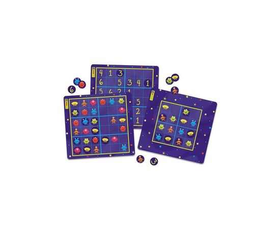 Настільна гра Learning Resources Космічне судоку (LER9320), зображення 2 Настільна гра Learning Resources Космічне судоку (LER9320), зображення 2