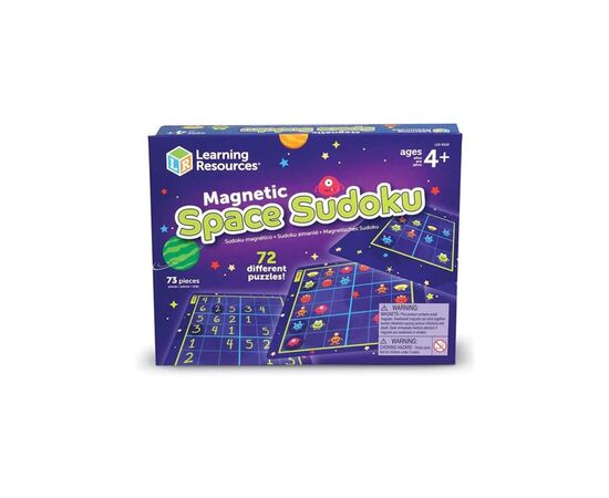 Настільна гра Learning Resources Космічне судоку (LER9320), зображення 5 Настільна гра Learning Resources Космічне судоку (LER9320), зображення 5