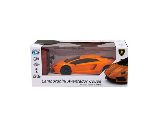 Радиоуправляемая игрушка KS Drive Lamborghini Aventador LP 700-4 (1:24, 2.4Ghz, оранжевый) (124GLBO), изображение 9 Радиоуправляемая игрушка KS Drive Lamborghini Aventador LP 700-4 (1:24, 2.4Ghz, оранжевый) (124GLBO), изображение 9