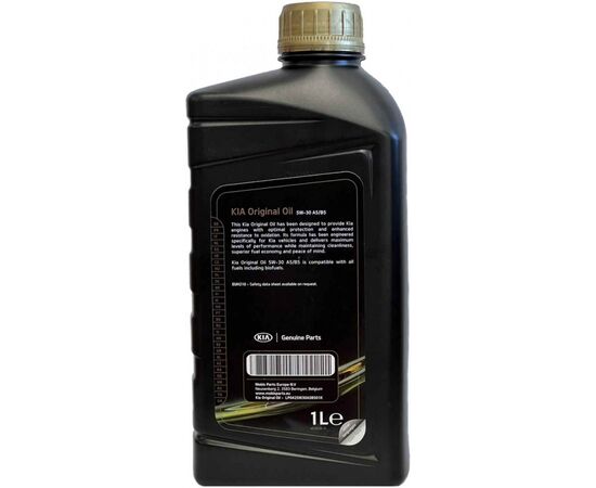 Моторное масло KIA Original 5W-30 A5/B5 1л (73996), изображение 2 Моторное масло KIA Original 5W-30 A5/B5 1л (73996), изображение 2