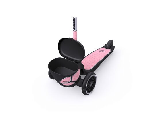 Самокат Scoot&Ride Highwaykick-2 со светящимися колесами розовый (SR-210201-ROSE), изображение 2 Самокат Scoot&Ride Highwaykick-2 со светящимися колесами розовый (SR-210201-ROSE), изображение 2